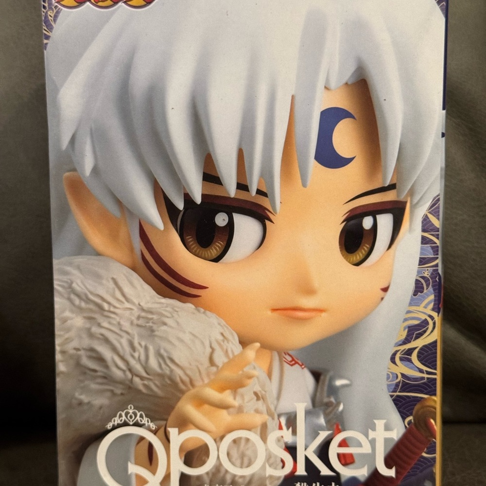 Qposket Inu Yasha Sesshomaru Figure Ver A Banpresto Q Posket Japan Import